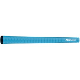 IOMIC Sticky MID Recycle Grip Series Golf Grip, Base: Sky Blue, End: Black M60