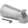 Master Plumber 197CBN Diverter Tub Spout in Brushed Nickel, 1/2-in