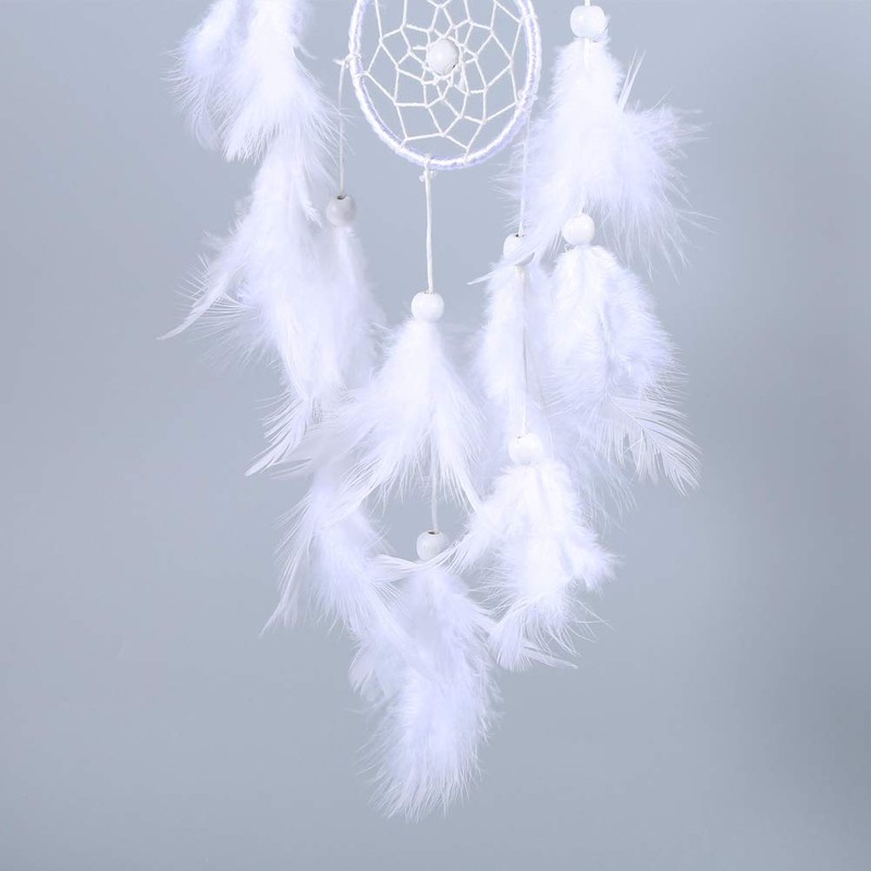Nikou White Dream Catcher White Feather Dream Catcher Indian Style