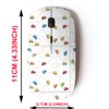 CJCBROES 2.4G Wireless Mouse with Cute Pattern Design for All