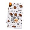 PLITI Camping Kitchen Towel Happy Camper Gift Campers Have’s More