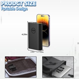 GKLSPL 65W USB C Laptop Charger Compatible Dell inspiron 14 16 7440 7425 7415 7441 7445 7420 7620 7486 7640 Pro 14 Plus pb14250 pb14255 2-in-1 Typc C Connector