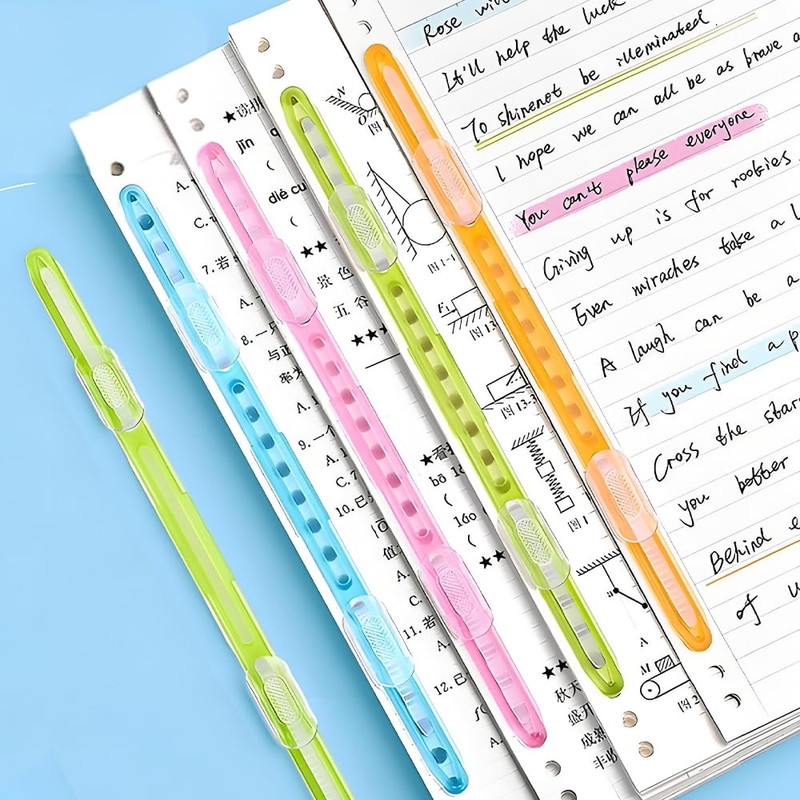 YINKE Paper Fasteners, Pack of 12, 2 Holes, Holds Documents