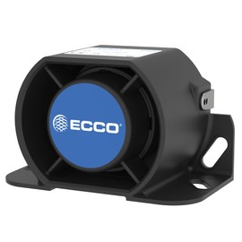 ECCO Backup Alarm 97dB 12V 36V Industrial Heavy-Duty Backup Reverse Warning Alarm with Beeper Tone for Truck Van Freight Car Lorry Heavy Vehicles, 2 Year Warranty