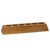 gouveo Rustic Oak Spice Rack with 6 Jars, 100 ml