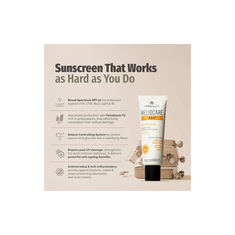Heliocare Gel 360, 50 ml