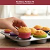 Eoonfirst Bright Rainbow Standard Cupcake Liners No Smell, Food Grade