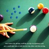 BNXF 25 Pcs 10mm Pool Tips Snooker Tips,Leather Pool Cue