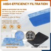 AGradify 6 Pack RV Air Filter 6" X 16.5" RV