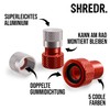 Shredr. Presta Valve Adapter Set, French Valve to Car Valve,