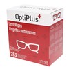 OptiPlus Eyeglass Lens Wipes l Pre-Moistened l Cleaning Wipes for