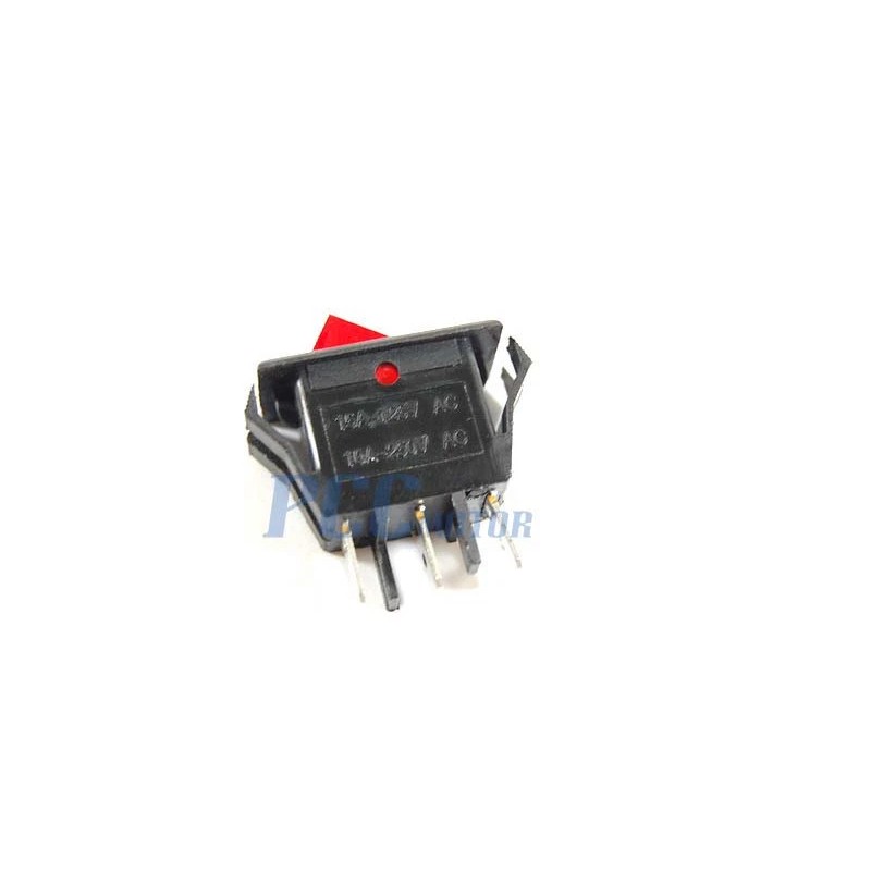 PCC Red Illuminated Light Boat Rocker 15A-125V 10A-250V ATV QUAD
