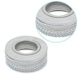 HATOOLHA Saw Blade Bore Bushes, 20mm x 16mm Reduction Ring for Circular Saw Blades, Saw Reducing Rings, Bushing WASHERS, Sawblade SPACERS （Pack of 3）