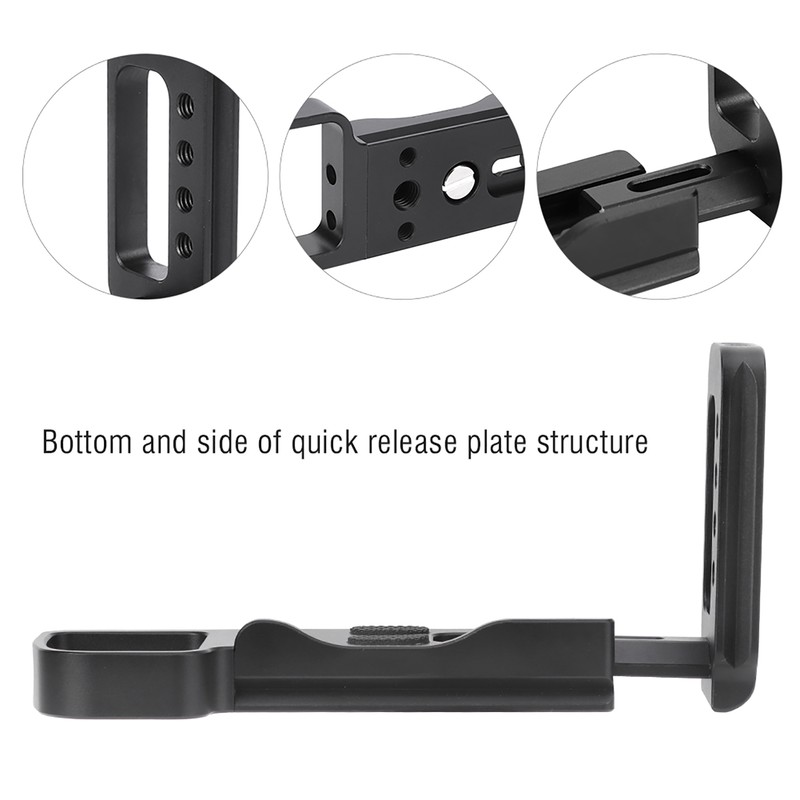 YELANGU CL5 Aluminium Alloy Quick Release Plate Stretchable Shooting for