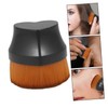 VICASKY Heart Shaped Makeup Brush Portable Foundation Blending Tool for