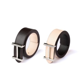 Marc Tchou Women's Leather Belt, brown