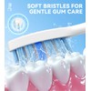 HEYAXA Sonic Electric Toothbrush Head D62, Replacement Toothbrush Heads, 4