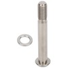 Saddle Clamp Seatpost Titanium Alloy Bolt Screw Gasket for Brompton