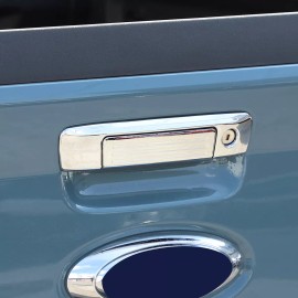 Ynei Gloss Chrome Tailgate Handle Trim Cover Molding Fit For Ford Maverick 2022-2024