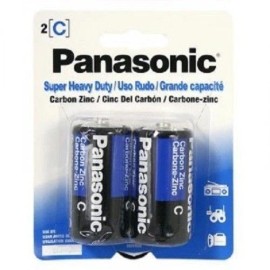 8 Panasonic Batteries SIZE C Super Heavy Duty Batteries (4 packs of 2) NEW