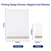 JOLLY CHEF 100 Disposable Hand Towels, Soft and Absorbent Linen