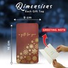 Christmas Money Wallets with Envelopes, Cute Santa Designs with Beautiful