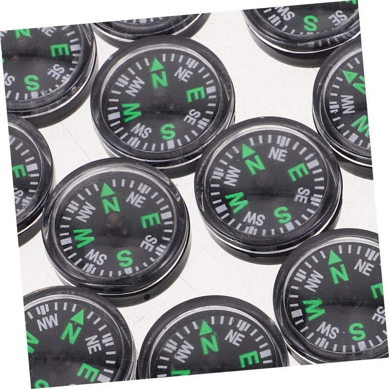 CORHAD Compass 20mm Plastic Outdoor Compass for Hiking Camping Navigation