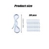 30 Pcs Bow Tie Lock,194209 194208 Bow Tie Lock Cotter
