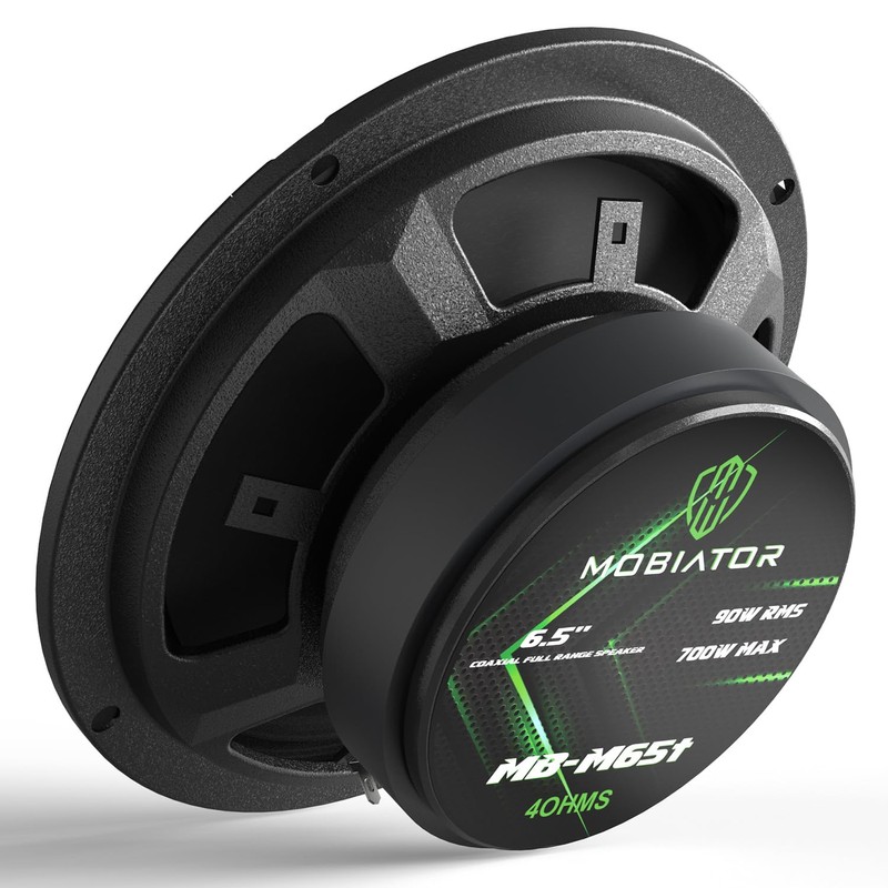 MB-M65T 6.5" 2-Way Pro Audio Midrange Coaxial Speakers, 360W Max,