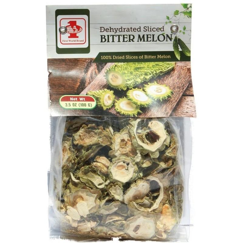 (4 Packs) Dried Bitter Melon Slices – 3.5 oz |