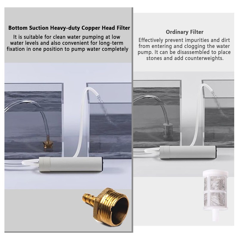 MINI Multifunctional Automatic Rechargeable simple fish tank water exchanger, water