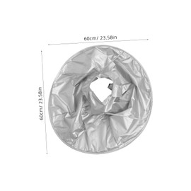 Minkissy Hair Cutting Cape Beard Catcher for Shaving Neck Strap Design for Home and Salon Use Prevents Hair from Falling