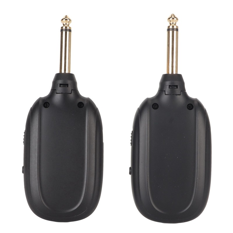 Guitar Wireless System Rechargeable UHF 730MHz 4 Channels Guitar Transmitter