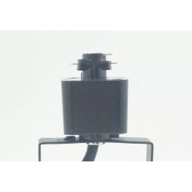 Metro  Lighitng 120V Track Lighting Head,120V, MR16,GU10 Socket, Black, HV102 BK