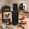 Knife Set, 10 Piece Kitchen Knife Set with Block and