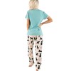 Lazy One Women's Pajama Set, Short Sleeves with Cute Prints,