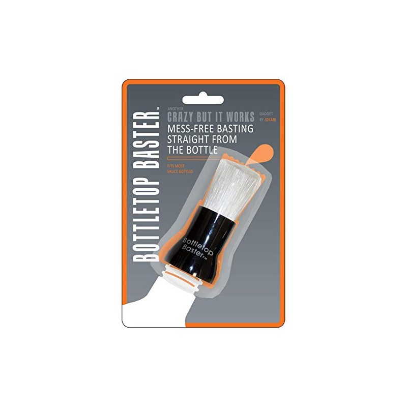 Jokari 06035 Bottletop Basting Brush - Black One Size -