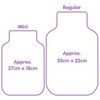 Wheat Bag Microwavable Bottle Shaped Heat Pack - 27cm x