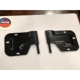 2 Door Hinges For 1 DOOR HMMWV X DOOR BODY HINGES.  -BLACK- Humvee M998