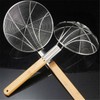 MEGA COOK 26cm Wooden Handle Big Mesh Soup Skimmer