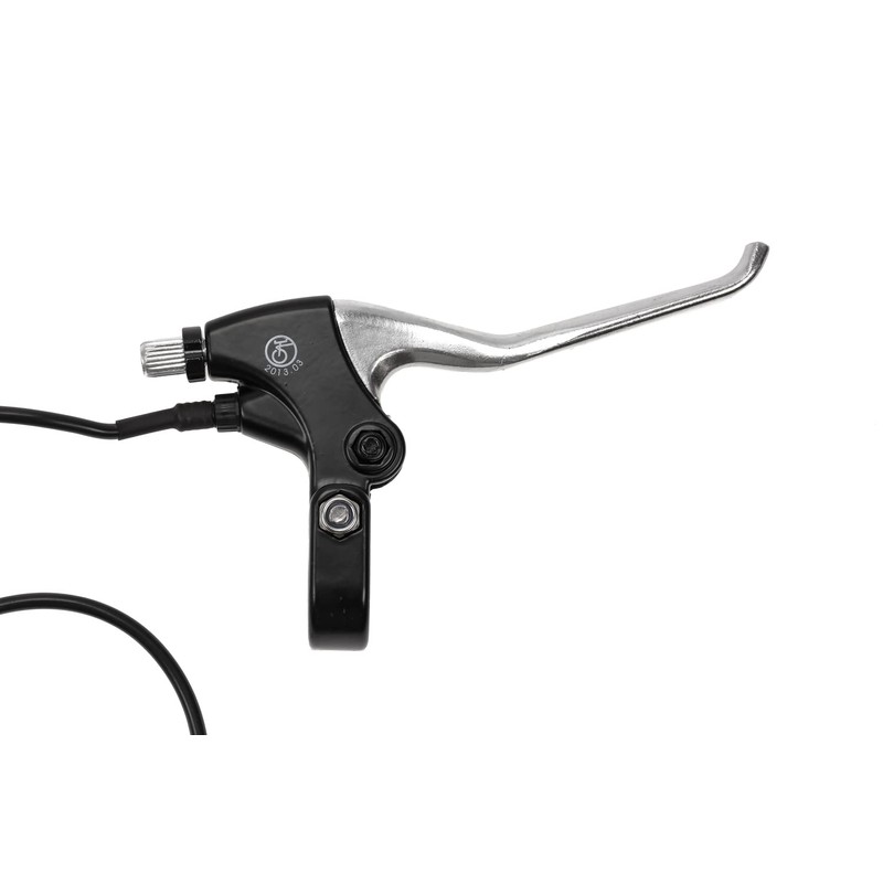 TongSheng E-Bike Brake Lever Left Aluminium Black/Silver 420 mm 22.2
