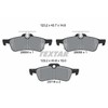 Textar 2505401 Brake Pad Set, disc brake