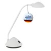 MAUL Maularc LED Desk Lamp, Small Desk Lamp with Stand,