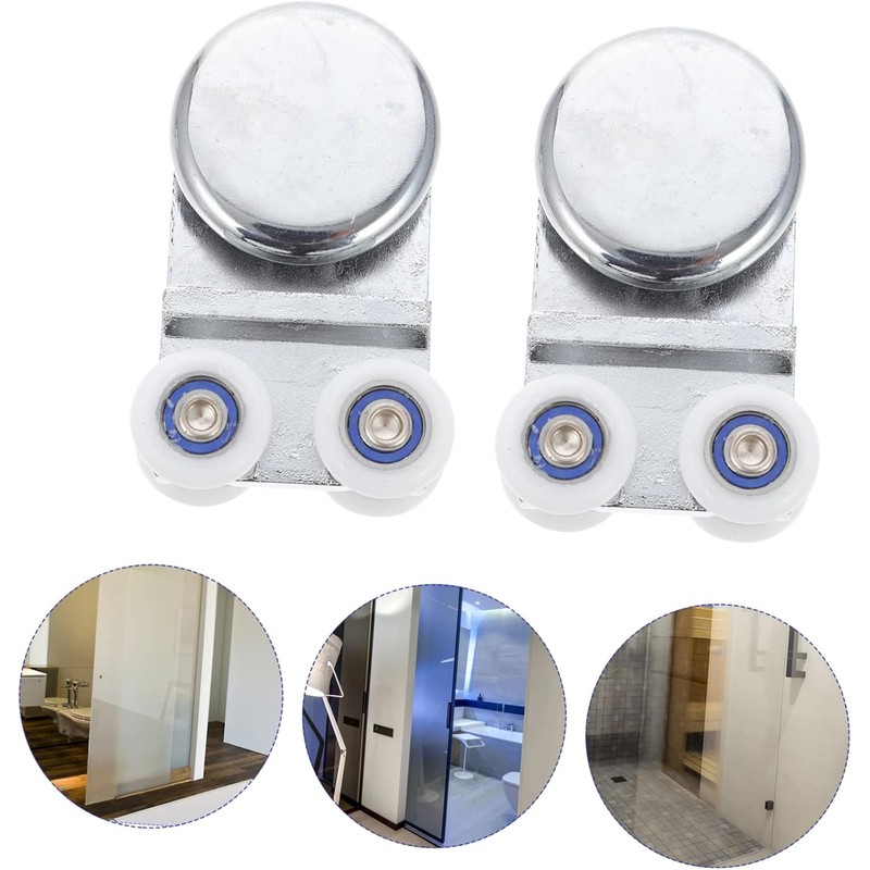 2 Poleas en Aleación de Aluminio, Fuerte Capacidad de Carga,