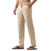 Willit Men's Linen Pants Casual Linen Dress Pants Drawstring Beach