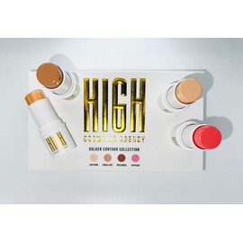 TO GO! Crystalline Contour Collection,4 Piece Set, For Face, Professional Makeup, Cream, Long Lasting, Cruelty Free,Crystalline Artist Contour Colecction,Kit by Beauty Creations,Highlighter