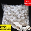 BOZONLI PVC Connecting Pipe Angle Electric Pipe Empty Pipe Electrical