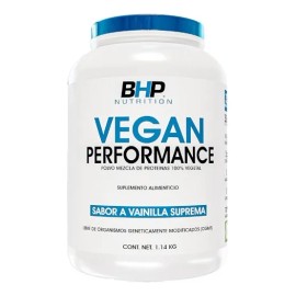 Bhp Vegan Performance 3 Lbs 30 Servicios Sabor Vainilla