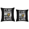 Its Not Hoarding If Its Leaf Blowers Throw Pillow