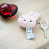 [BON TON TOYS] Miffy Tiny Teddy Keychain Pink/Bon Toys, Pink